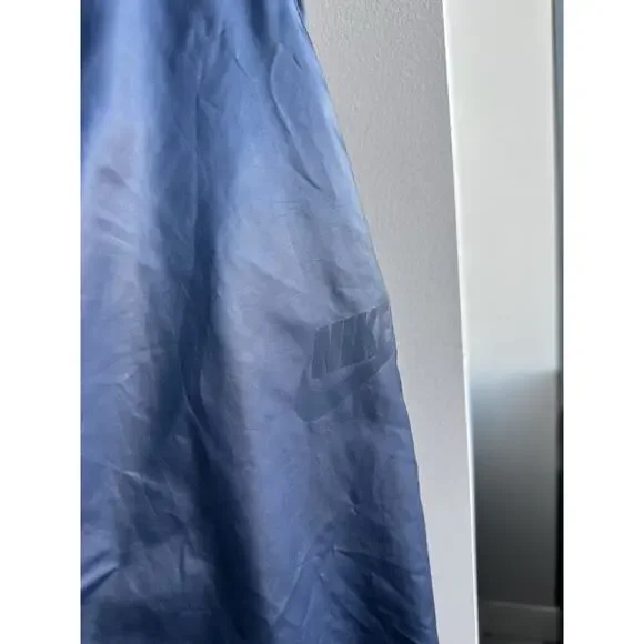 Nike Men's Navy Blue Track Pants Drawstring Elastic Waist Size S - Picture 3 of 10